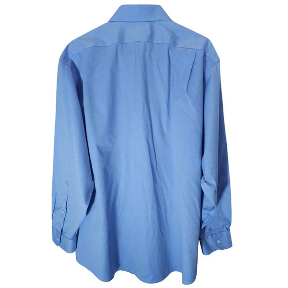 Jos. A. Bank Men's Classic-Fit Light Blue Dress Shirt, 17-34 Size - Picture 3 of 11